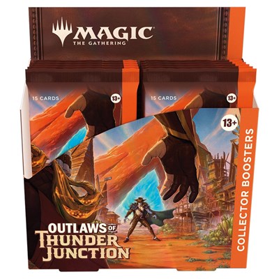 Outlaws of Thunder Junction Collector Booster Display (OTJ) (Unopened) Outlaws of Thunder Junction Magic: The Gathering: 2024