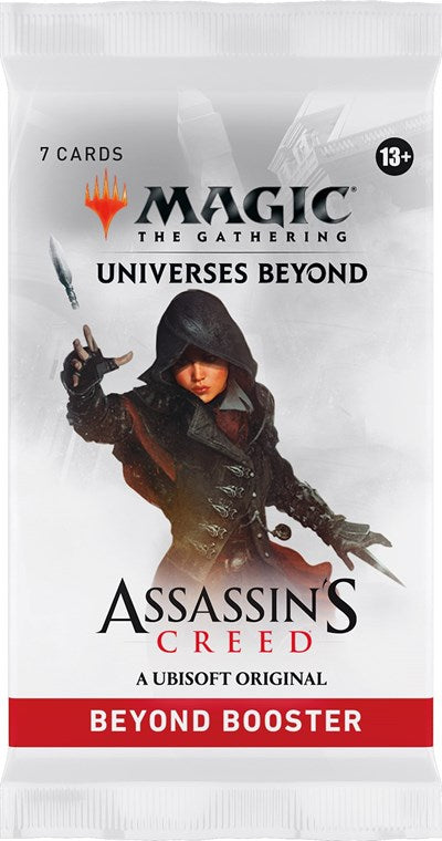 2024 Magic: Universes Beyond: Assassin's Creed (ACR) - Universes Beyond Assassins Creed Beyond Booster Pack (Unopened)