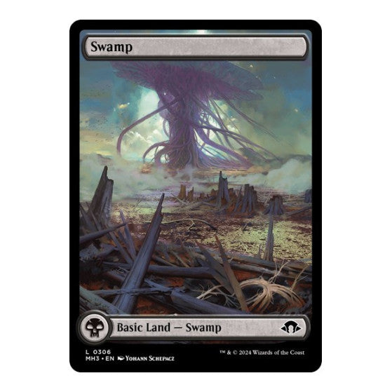Swamp (0306) (MH3) #306 Land (Lightly Played) Modern Horizons 3 Magic: The Gathering: 2024