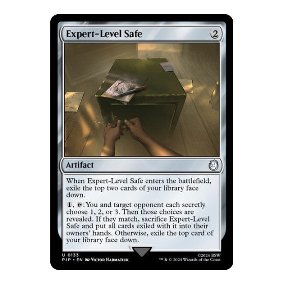 Expert-Level Safe (PIP) #133 Uncommon (Lightly Played) Universes Beyond: Fallout Magic: The Gathering: 2024