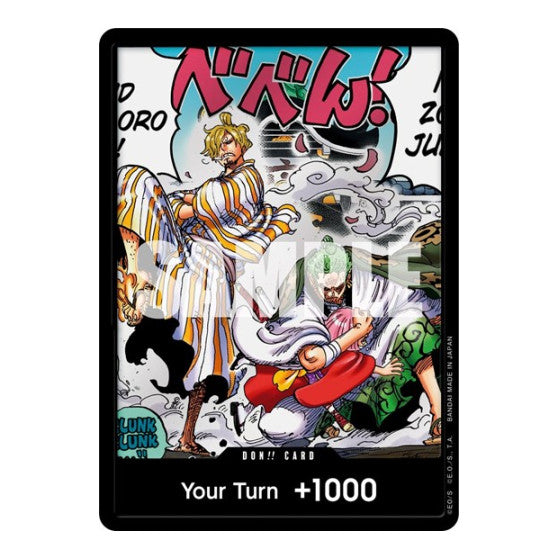 DON!! Card (Alternate Art) (OP06) DON!! (Foil Near Mint) Wings of the Captain One Piece Card Game: 2024