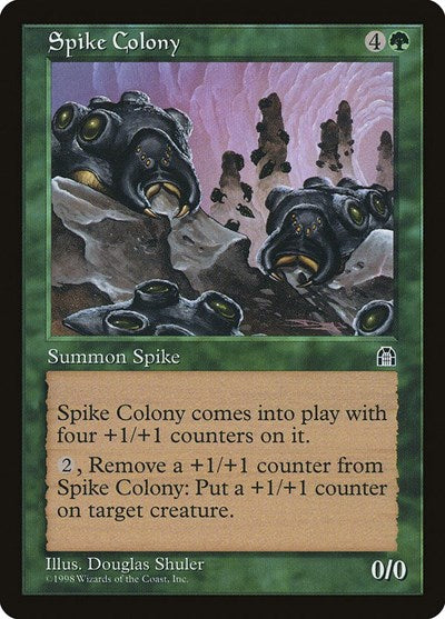 Spike Colony (STH) #117 Common (Lightly Played) Stronghold Magic: 1998