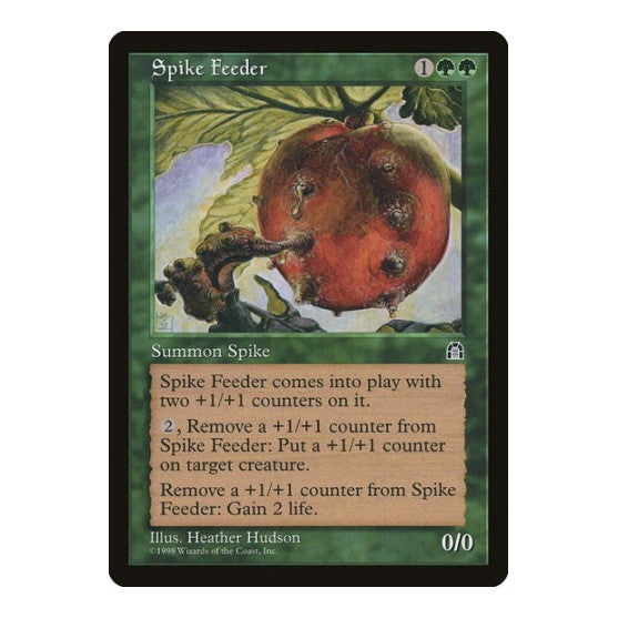 Spike Feeder (STH) #118 Uncommon (Lightly Played) Stronghold Magic: The Gathering: 1998