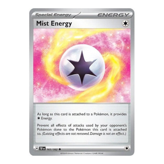 Mist Energy (TEF) #161/162 Uncommon (Near Mint) SV05: Temporal Forces Pokemon: 2024