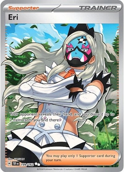 Eri 199 162 (TEF) #199/162 Ultra Rare (Holofoil Near Mint) SV05: Temporal Forces Pokemon: 2024