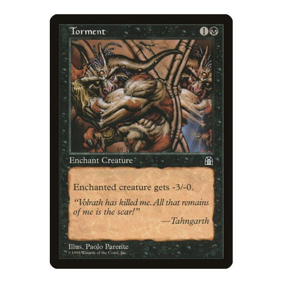 Torment (STH) #73 Common (Lightly Played) Stronghold Magic: The Gathering: 1998