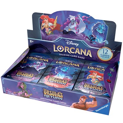 Disney Lorcana: Ursula's Return Booster Box (4) None (Unopened) Ursula's Return Disney Lorcana: 2024