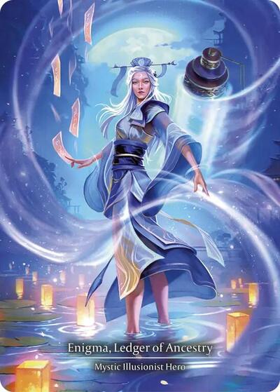 Enigma Ledger of Ancestry Marvel (MST) #MST025 Marvel (Cold Foil Near Mint) Part the Mistveil Flesh and Blood TCG: 2024
