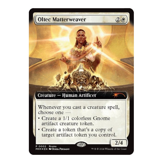 Oltec Matterweaver Extended Art (LARP) #2 Promo (Foil Lightly Played) Launch Party & Release Event Promos Magic: The Gathering: 2026