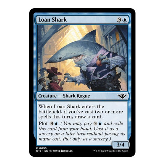 Loan Shark (OTJ) #55 Common Outlaws of Thunder Junction Magic: The Gathering: 2024