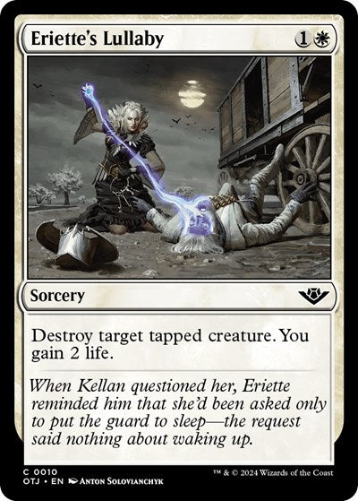 Eriettes Lullaby (OTJ) #10 Common Outlaws of Thunder Junction Magic: The Gathering: 2024