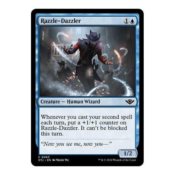 Razzle Dazzler (OTJ) #63 Common Outlaws of Thunder Junction Magic: The Gathering: 2024