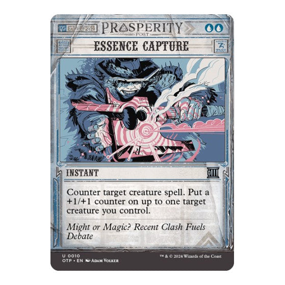 Essence Capture (OTP) #10 Uncommon (Lightly Played) Outlaws of Thunder Junction: Breaking News Magic: The Gathering: 2024
