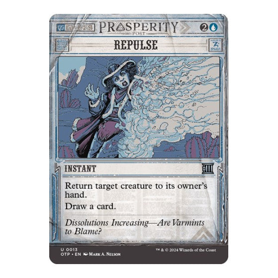 Repulse (OTP) #13 Uncommon Outlaws of Thunder Junction: Breaking News Magic: The Gathering: 2024