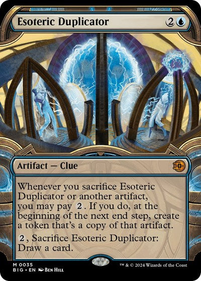 Esoteric Duplicator Showcase (BIG) #35 Mythic Rare (Near Mint) Outlaws of Thunder Junction: The Big Score Magic: The Gathering: 2024