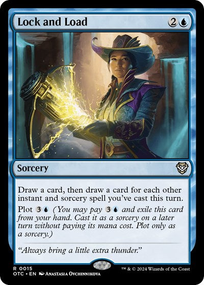 Lock and Load (OTC) #15 Rare (Lightly Played) Commander: Outlaws of Thunder Junction Magic: 2024