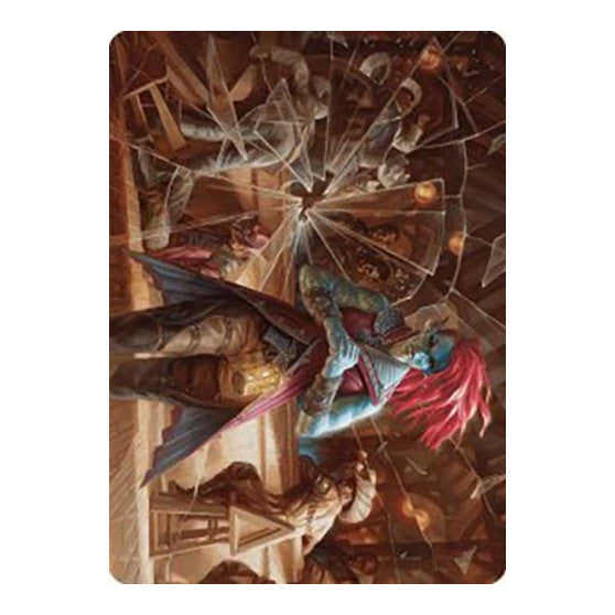 Obeka, Splitter of Seconds Art Card (ASOTJ) #28 Special (Lightly Played) Art Series: Outlaws of Thunder Junction Magic: The Gathering: 2024