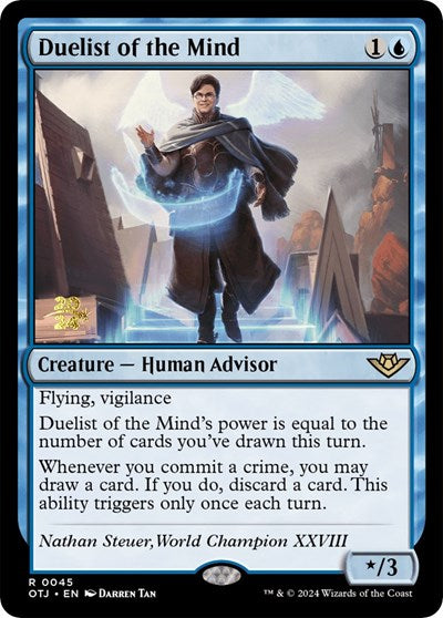 Duelist of the Mind (PRE) #45s Rare (Foil Near Mint) Prerelease Cards Magic: The Gathering: 2026