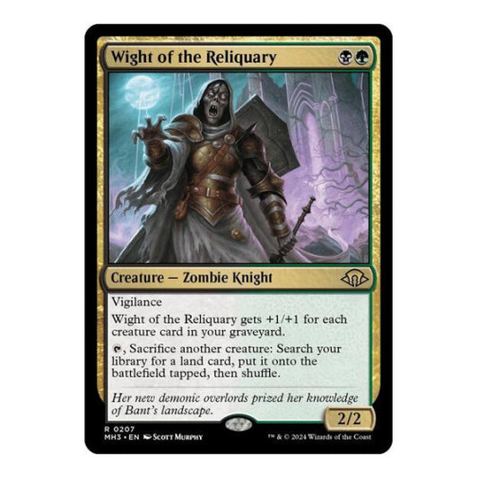 Wight of the Reliquary (MH3) #207 Rare (Lightly Played) Modern Horizons 3 Magic: The Gathering: 2024