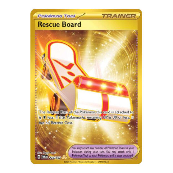 Rescue Board (TWM) #225/167 Hyper Rare (Holofoil Near Mint) SV06: Twilight Masquerade Pokemon: 2024