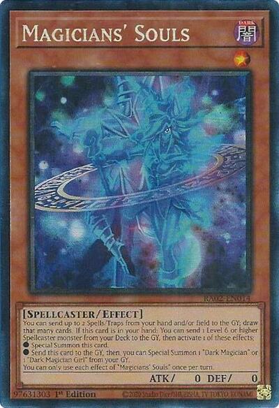 Magicians Souls PCR (RA02) #RA02-EN014 Prismatic Collector's Rare (1st Edition Near Mint) 25th Anniversary Rarity Collection II YuGiOh: 2024