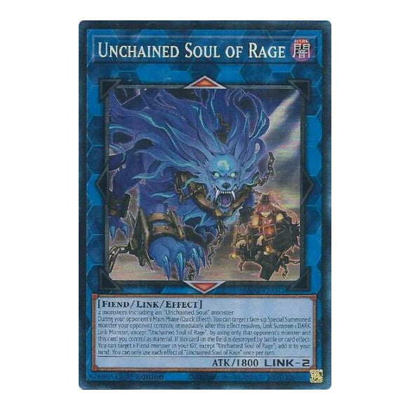 Unchained Soul of Rage (PCR) (RA02) #RA02-EN041 Prismatic Collector's Rare (1st Edition Near Mint) 25th Anniversary Rarity Collection II YuGiOh: 2024