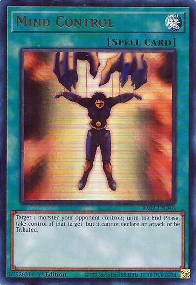 Mind Control UR (RA02) #RA02-EN046 Ultra Rare (1st Edition Near Mint) 25th Anniversary Rarity Collection II YuGiOh: 2024