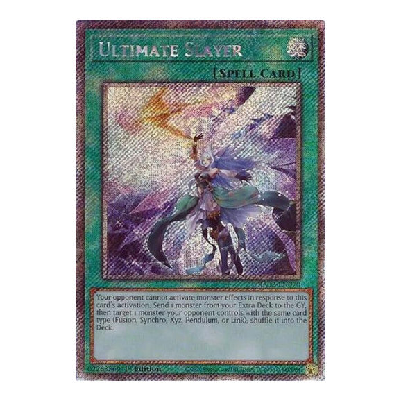 Ultimate Slayer Platinum Secret Rare (RA02) #RA02-EN070 Platinum Secret Rare (1st Edition Near Mint) 25th Anniversary Rarity Collection II YuGiOh: 2024