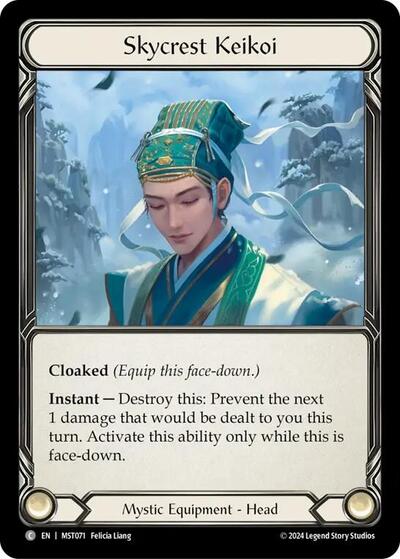 Skycrest Keikoi (MST) #MST071 Common (Lightly Played) Part the Mistveil Flesh and Blood TCG: 2024