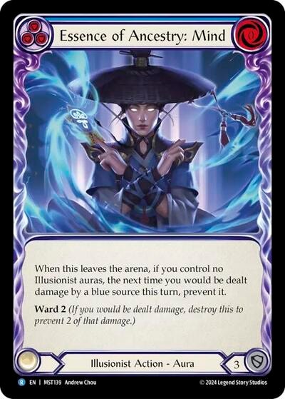Essence of Ancestry Mind (MST) #MST139 Rare Part the Mistveil Flesh and Blood TCG: 2024