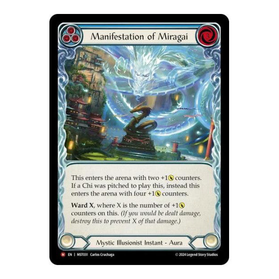 Manifestation of Miragai (MST) #MST031 Majestic (Lightly Played) Part the Mistveil Flesh and Blood TCG: 2024
