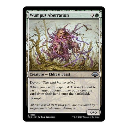 Wumpus Aberration (MH3) #176 Uncommon (Lightly Played) Modern Horizons 3 Magic: The Gathering: 2024