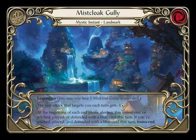 Mistcloak Gully Inner Chi (MST) #MST000 Fabled (Cold Foil Near Mint) Part the Mistveil Flesh and Blood TCG: 2024