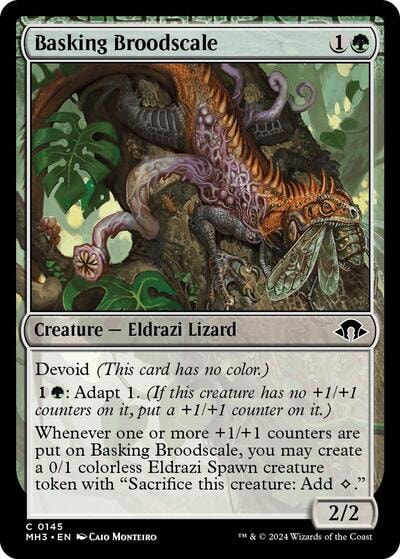 Basking Broodscale (MH3) #145 Common (Lightly Played) Modern Horizons 3 Magic: The Gathering: 2024