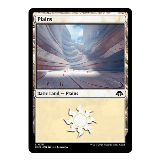 Plains 0311 (MH3) #311 Land (Foil Lightly Played) Modern Horizons 3 Magic: The Gathering: 2024