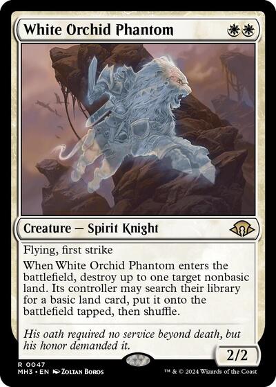 White Orchid Phantom (MH3) #47 Rare (Lightly Played) Modern Horizons 3 Magic: 2024