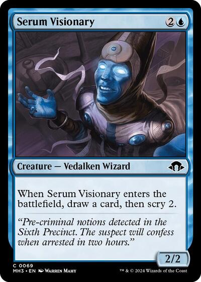 Serum Visionary (MH3) #69 Common (Lightly Played) Modern Horizons 3 Magic: The Gathering: 2024