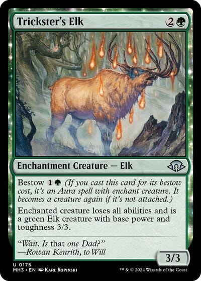 Tricksters Elk (MH3) #175 Uncommon (Lightly Played) Modern Horizons 3 Magic: The Gathering: 2024
