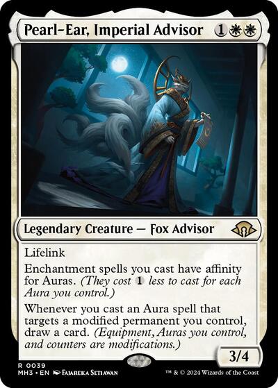 Pearl Ear Imperial Advisor (MH3) #39 Rare (Lightly Played) Modern Horizons 3 Magic: 2024