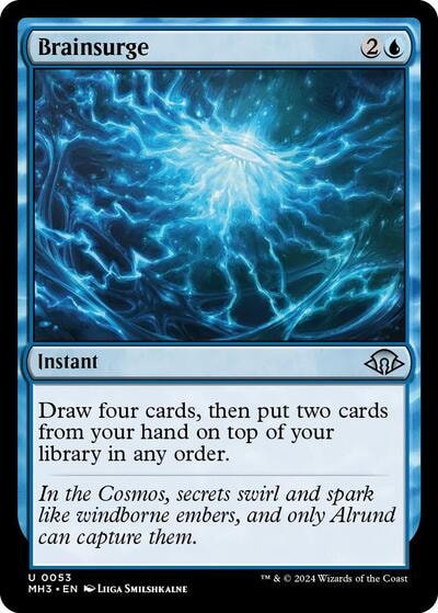 Brainsurge (MH3) #53 Uncommon (Lightly Played) Modern Horizons 3 Magic: The Gathering: 2024