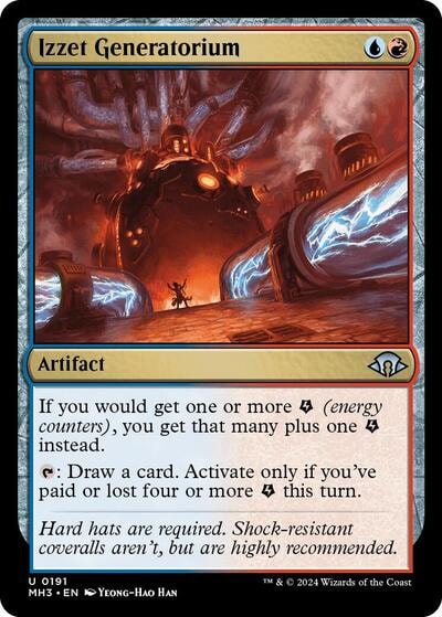 Izzet Generatorium (MH3) #191 Uncommon (Lightly Played) Modern Horizons 3 Magic: The Gathering: 2024