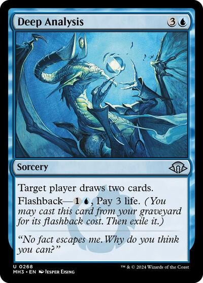 Deep Analysis (MH3) #268 Uncommon (Lightly Played) Modern Horizons 3 Magic: The Gathering: 2024