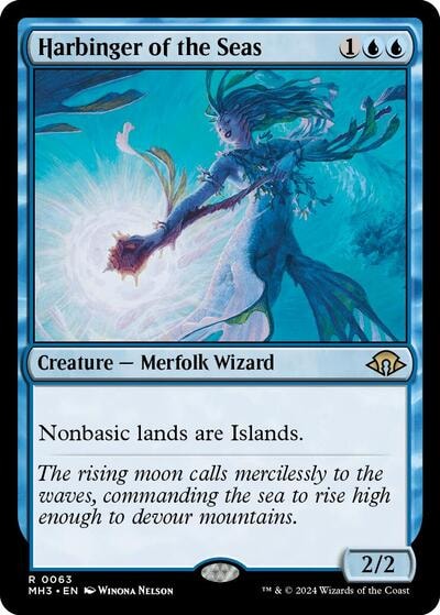 Harbinger of the Seas (MH3) #63 Rare (Near Mint) Modern Horizons 3 Magic: The Gathering: 2024