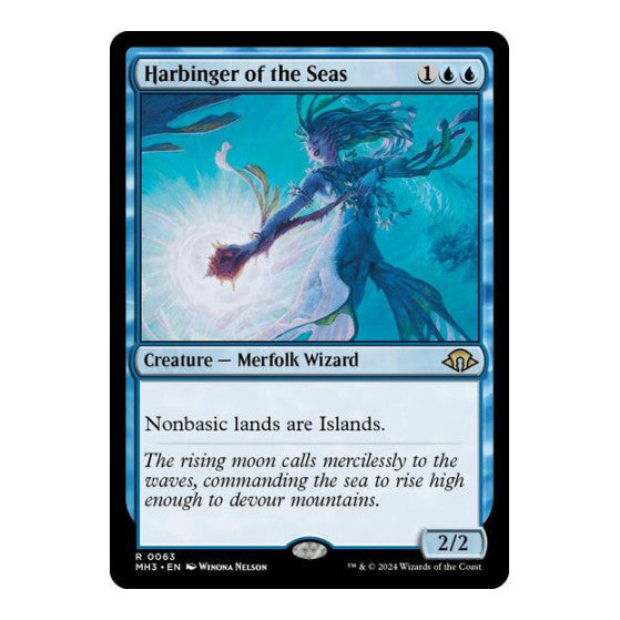 Harbinger of the Seas (MH3) #63 Rare (Near Mint) Modern Horizons 3 Magic: The Gathering: 2024