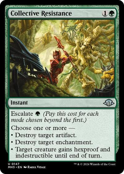 Collective Resistance (MH3) #147 Uncommon (Lightly Played) Modern Horizons 3 Magic: The Gathering: 2024