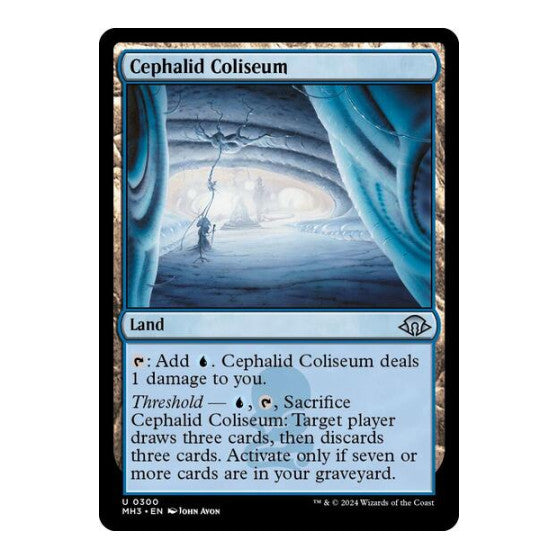 Cephalid Coliseum (MH3) #300 Uncommon Modern Horizons 3 Magic: The Gathering: 2024