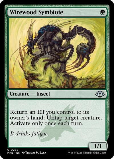 Wirewood Symbiote (MH3) #288 Uncommon (Lightly Played) Modern Horizons 3 Magic: The Gathering: 2024