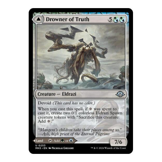 Drowner of Truth (MH3) #253 Uncommon (Lightly Played) Modern Horizons 3 Magic: The Gathering: 2024