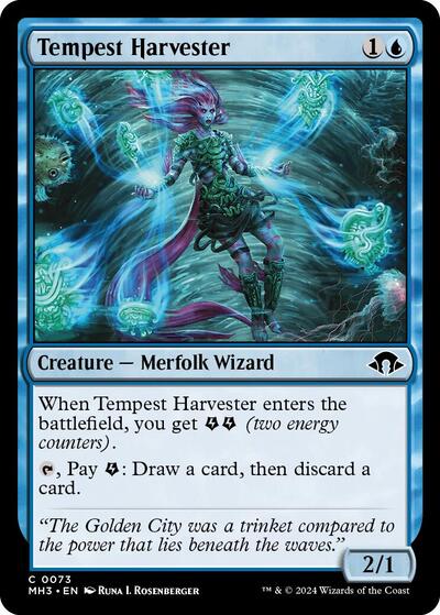 Tempest Harvester (MH3) #73 Common Modern Horizons 3 Magic: The Gathering: 2024