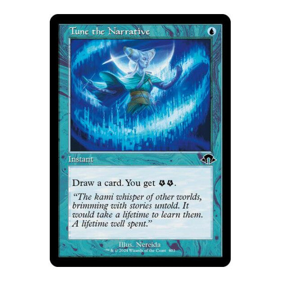 Tune the Narrative Retro Frame (MH3) #403 Common Modern Horizons 3 Magic: The Gathering: 2024